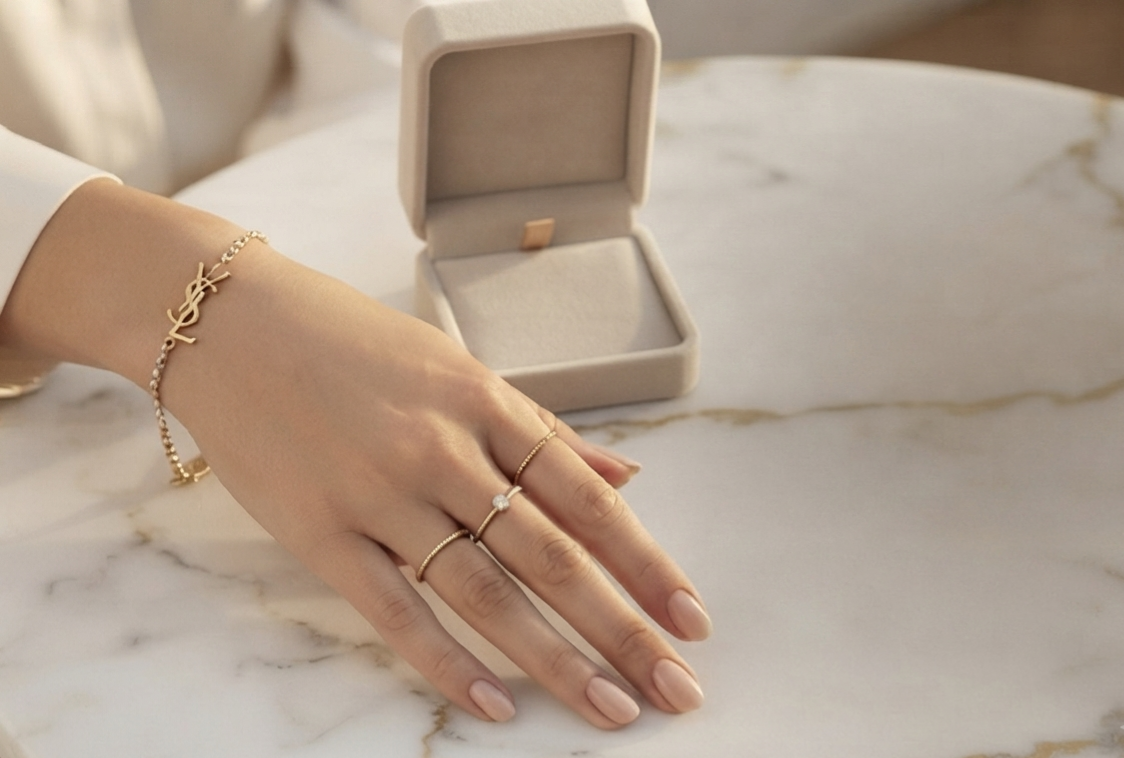 bracelet YSL Acier inoxydable