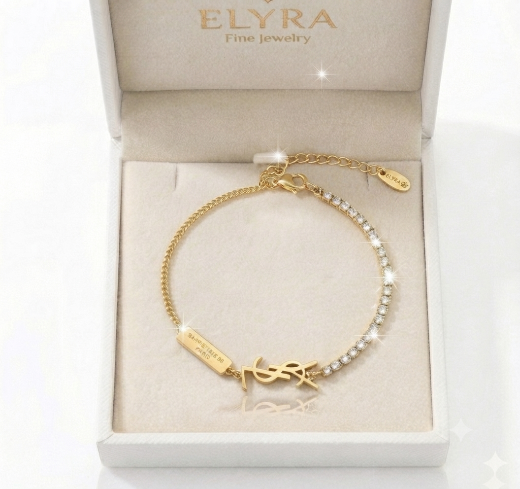 bracelet YSL Acier inoxydable