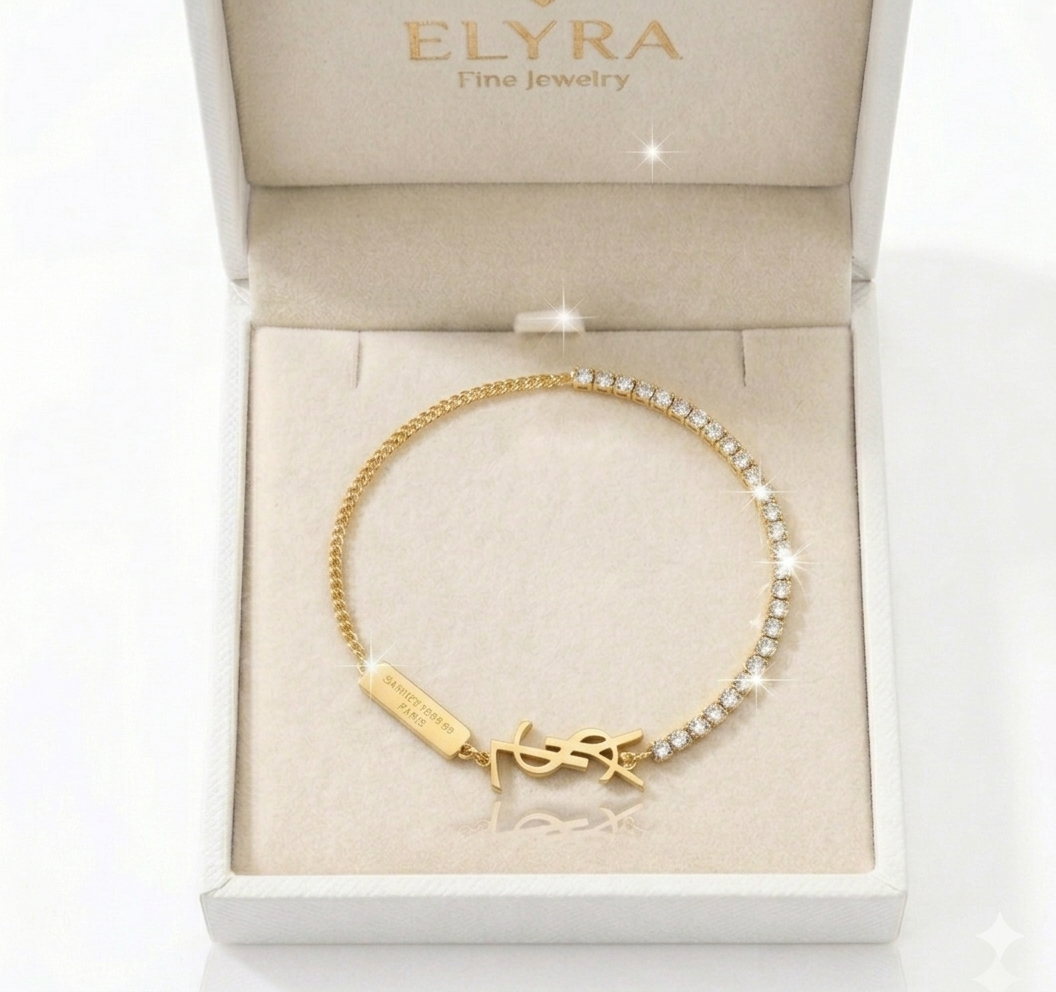 bracelet YSL Acier inoxydable